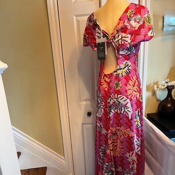 Zac Posen for Target Pink Graphic Design Maxi Dress - Picture 3 of 5